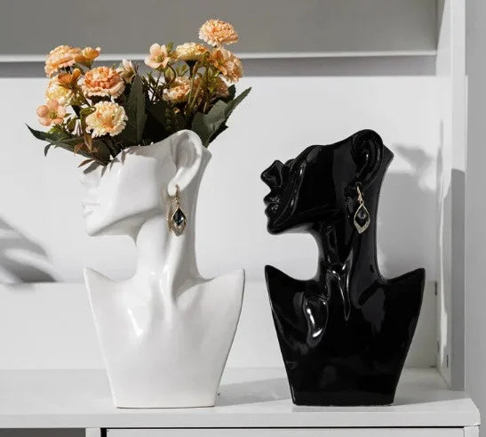 Viso stilizzato Donna di profilo. Grande Stampo in silicone anche per Candele