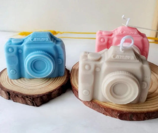 Macchina Fotografica. Stampo in silicone anche per Candele