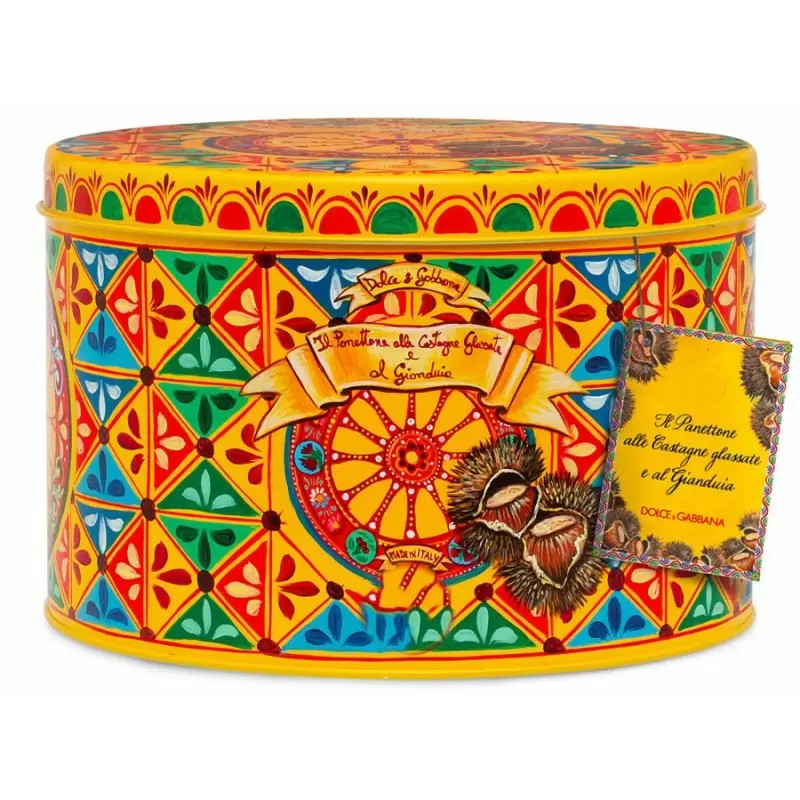Panettone Castagne Glassate e Gianduia D&G . By Chef Giovanni Pantaleo