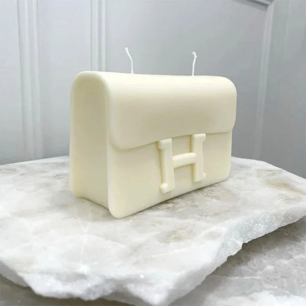 Stampo Mini Borsetta Hermes. Stampo in silicone anche per Candele