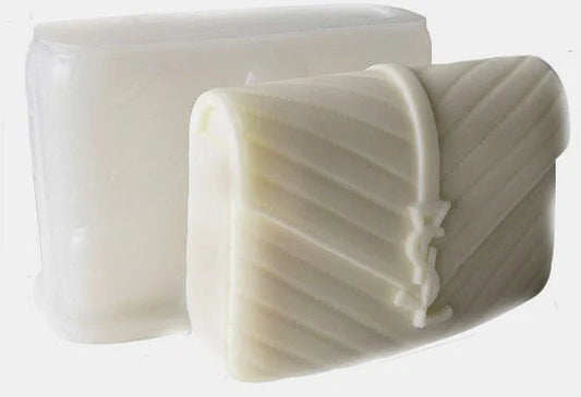 Elegante Borsetta MEDIUM YSL di 12 cm. Stampo in silicone anche per Candele