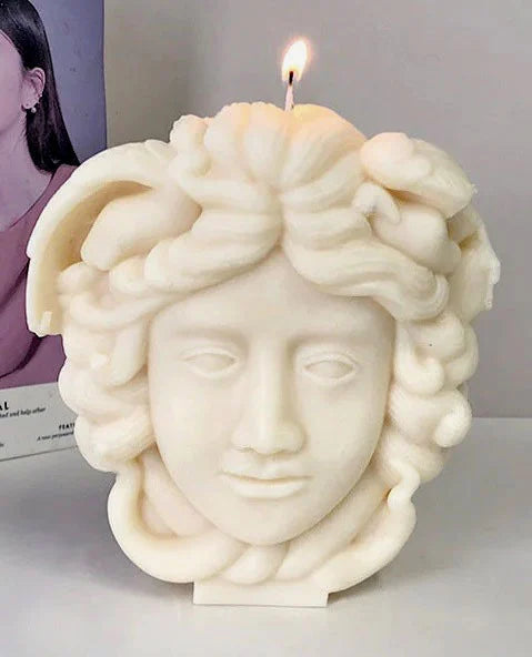 Medusa Versace di 18 cm. Grande Stampo in silicone anche per Candele