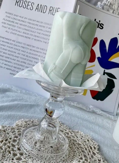 Ragazza in Lingerie Sexy. Stampo in silicone anche per Candele