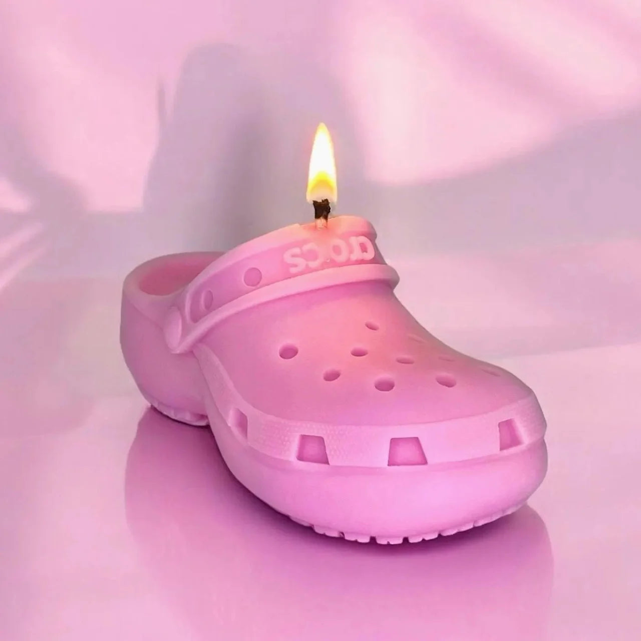 Sandalo Crocs di 14 cm. Stampo in silicone anche per Candele