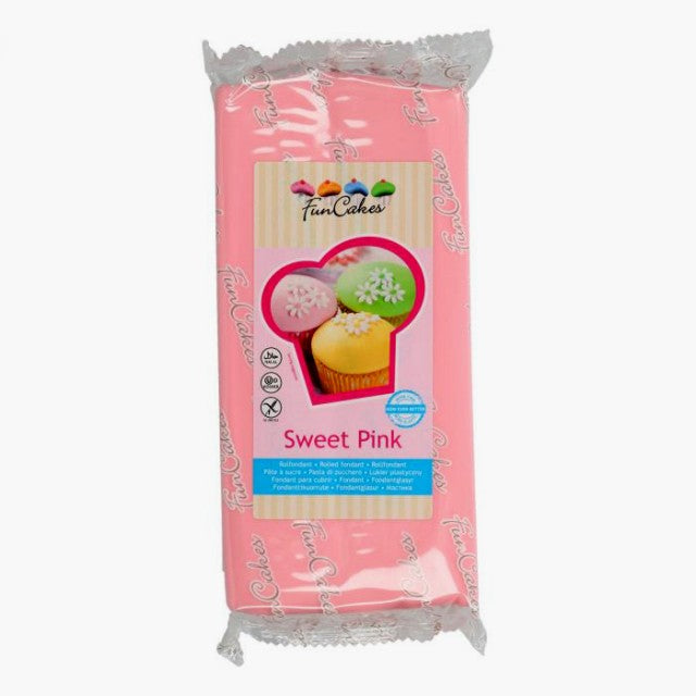 1 Kg rosa baby. Pasta di zucchero FunCakes Sweet pink
