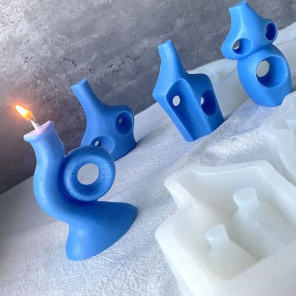 Bellissime e Uniche Bottiglie Stile Coreano. Set di 4 Stampi in silicone anche per Candele