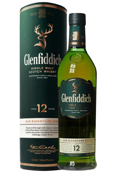 Glenfiddich 12 Years Old 70cl (Astucciato)