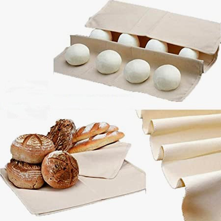 Telo di Lino 100% per Lievitazione. Panno 36 x 45 cm