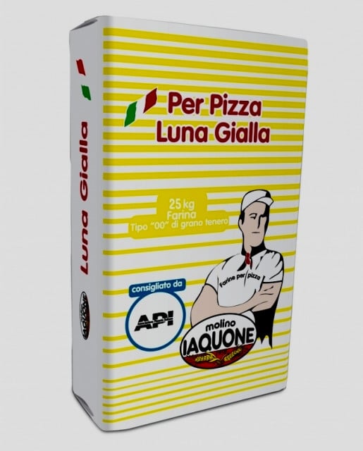 Luna Gialla. Vera Pizza Napoletana. W 300-320. Lievitazione Media/Lunga. Iaquone