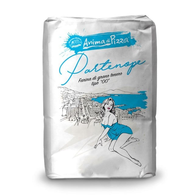 Partenope W 290-310. Farina Tipo 00. Macinazione Lendinara. Anima di Pizza