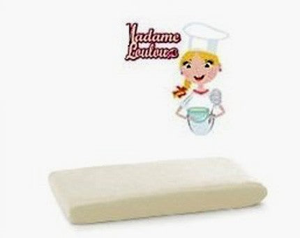 Bianca. 1 Kg e 500 gr. Madame Loulou. Nuova Ricetta Pasta di zucchero. Senza Glutine