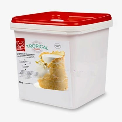 5 Kg. Tropical Sugar Nuova Pasta Super Bianco. Senza Glutine.