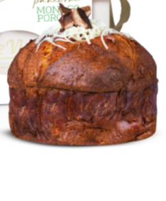 Panettone Salato Provolone e Porcini - Panmonacoporcino - 700g