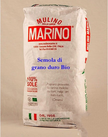 SEMOLA di grano duro Bio.1 Kg. Mulino Marino