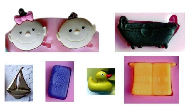 Bagnetto Neonato. Stampo in silicone