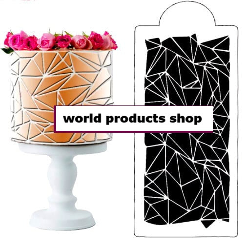 Stencil per decorare il Bordo della tua Torta