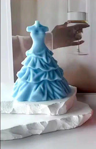 Stampo Vestito Nozze con drappeggi