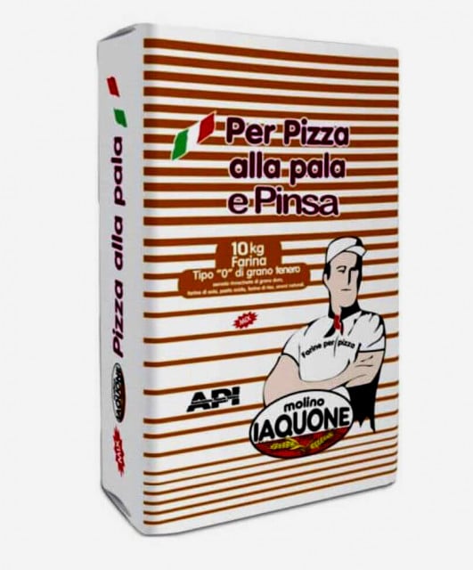 Farina per Pinsa Romana. Molino Iaquone