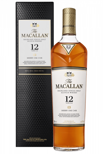 The Macallan 12 Years Old Sherry Oak Cask 70cl (Astucciato)