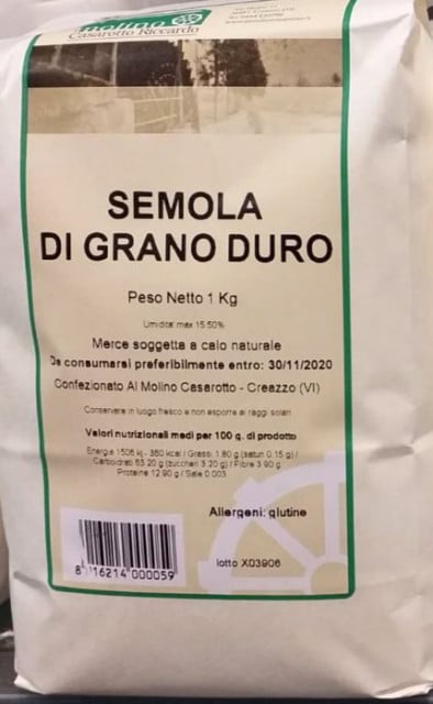 Semola di Grano duro. 1 Kg