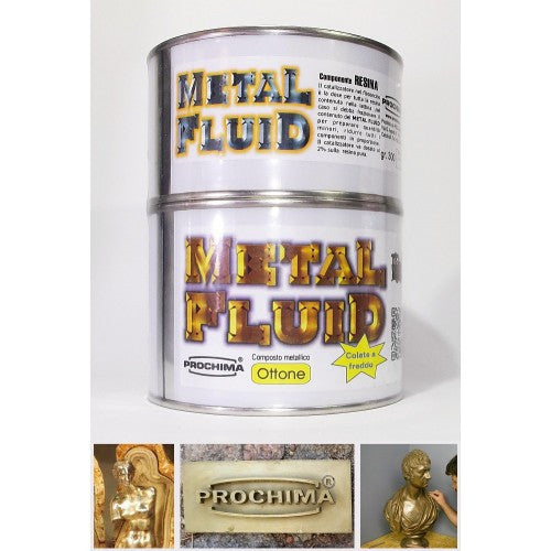 Metal Fluid OTTONE. Per colate a freddo senza fusione