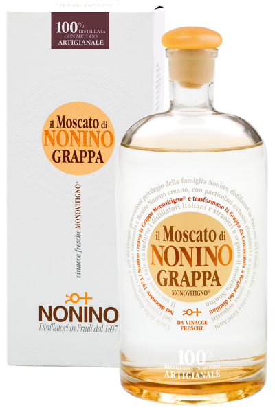 Grappa Artigianale Nonino Il Moscato 70cl (Astucciato)