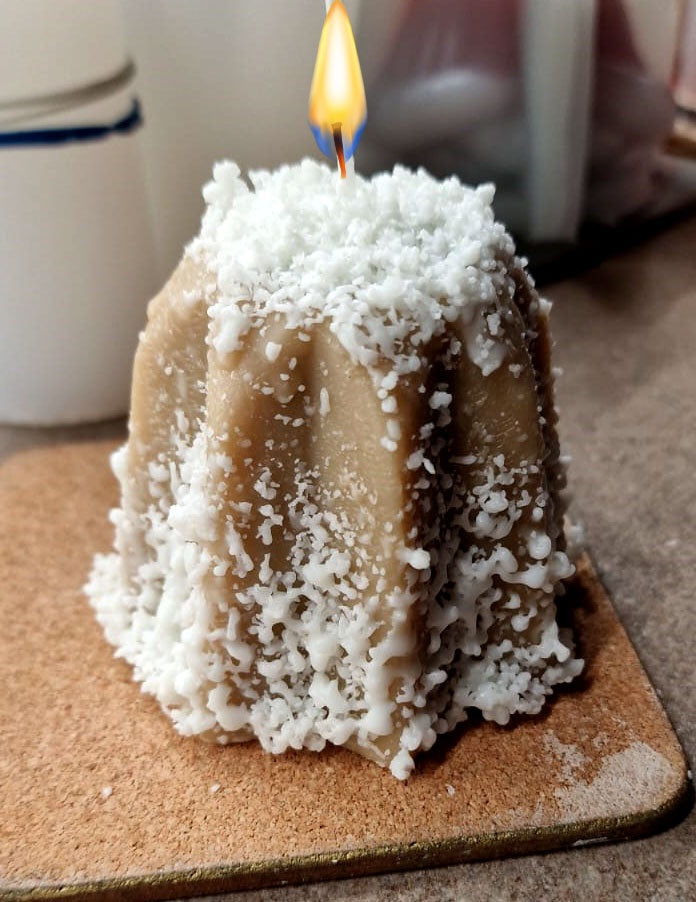 Pandoro Natale. Stampo in silicone anche per candele