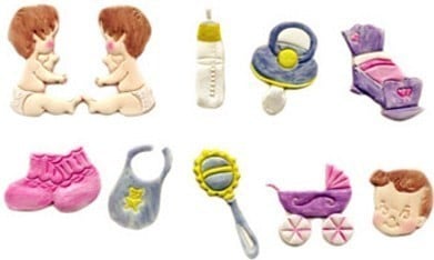 Stampo neonato. Stampo Tagliapasta