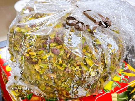 Panettone ROCHER Pistacchio – artigianale a lievitazione naturale 1,75kg (già farcito)