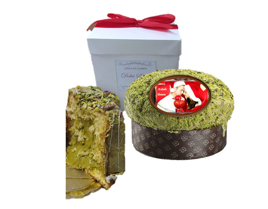 Panettone o Pandoro PERSONALIZZATO con FOTO e DEDICA