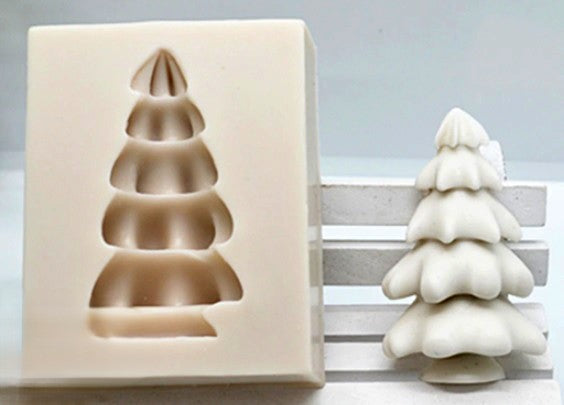 Albero di Natale in 3/D. Stampo silicone