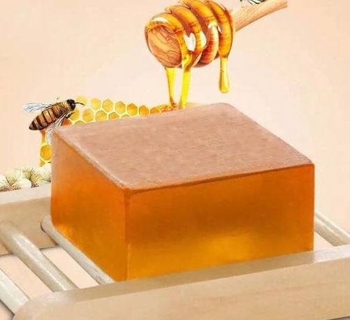 Miele. Sapone Bianco biologico naturale. Melt and Pour