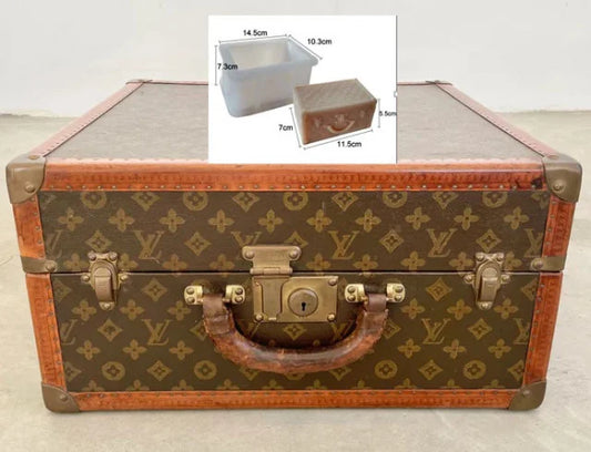 Valigia Logo Griffe. Stampo silicone anche per Candele