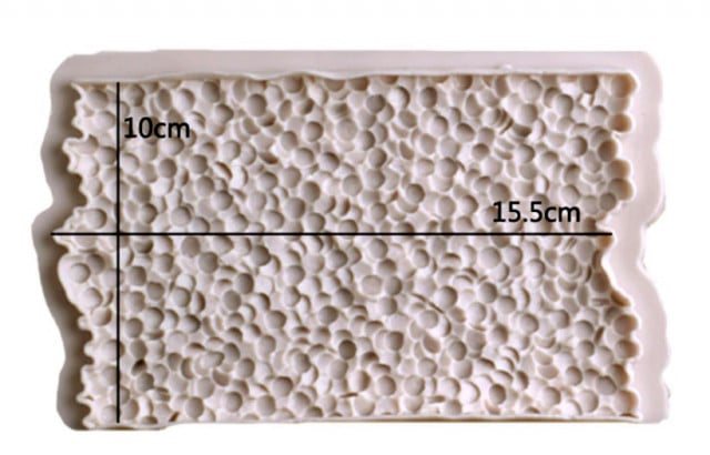 Bellissimo Bordo Perle. Stampo in silicone