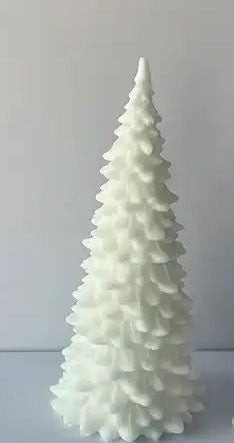 Grande Albero di Natale alto 18.5 cm. Stampo in silicone anche per Candele