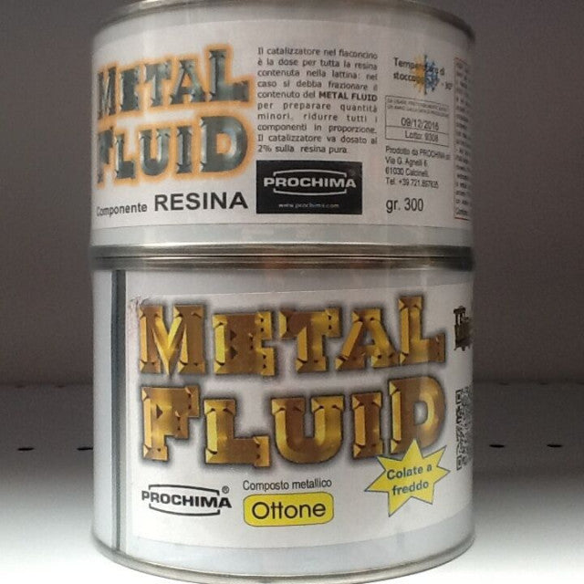 Metal Fluid OTTONE. Per colate a freddo senza fusione