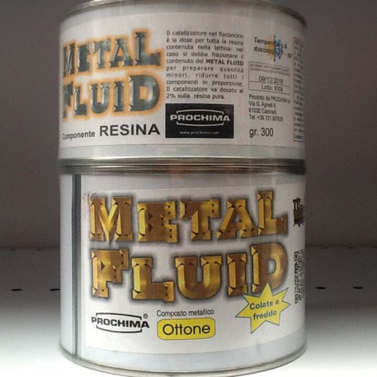 Metal Fluid OTTONE. Per colate a freddo senza fusione