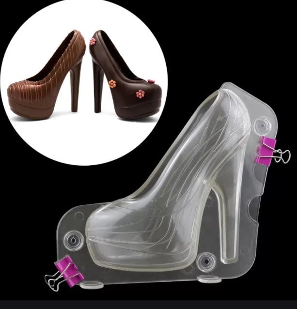 Moto. Doppio Stampo 3/D per Cioccolato in policarbonato rigido