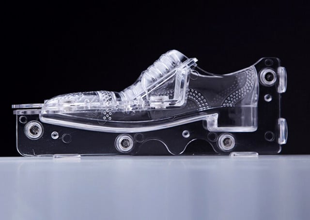 Elegante Scarpa Uomo. Doppio Stampo 3/D per Cioccolato in policarbonato rigido