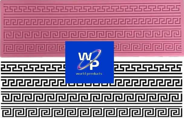 Versace Greca Griffe. Stampo Tapis Relief 4 decori in silicone