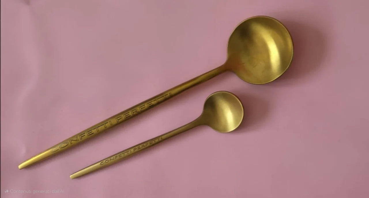 Set di 2 Cucchiai spargi cera.