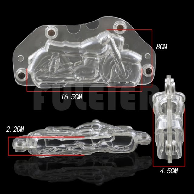 Scarpa Zeppa. Doppio Stampo 3/D per Cioccolato in policarbonato rigido