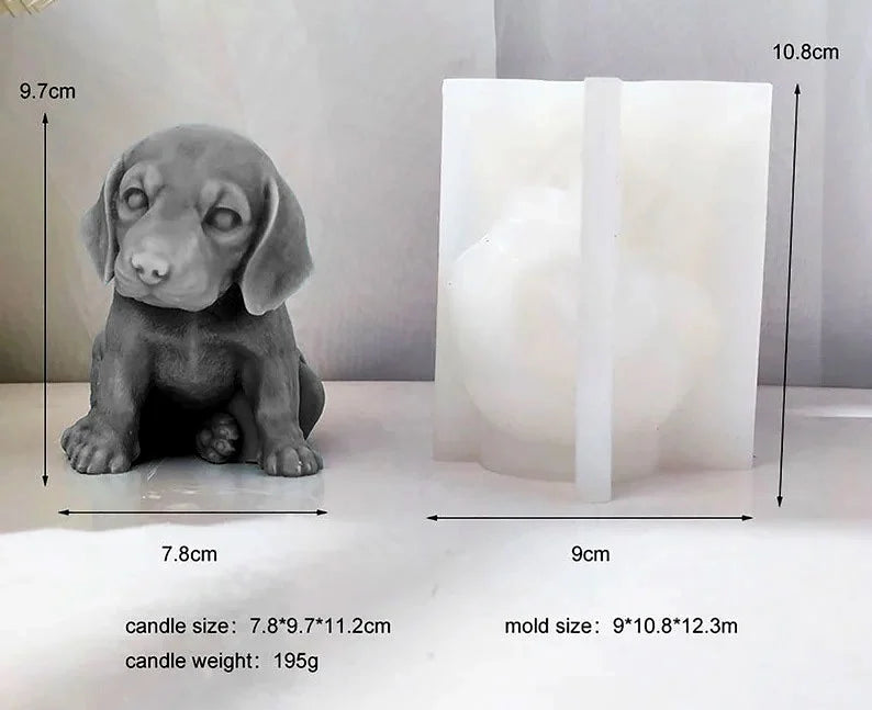 Stampo Cane Labrador per Candela. WORLD PRODUCTS SHOP