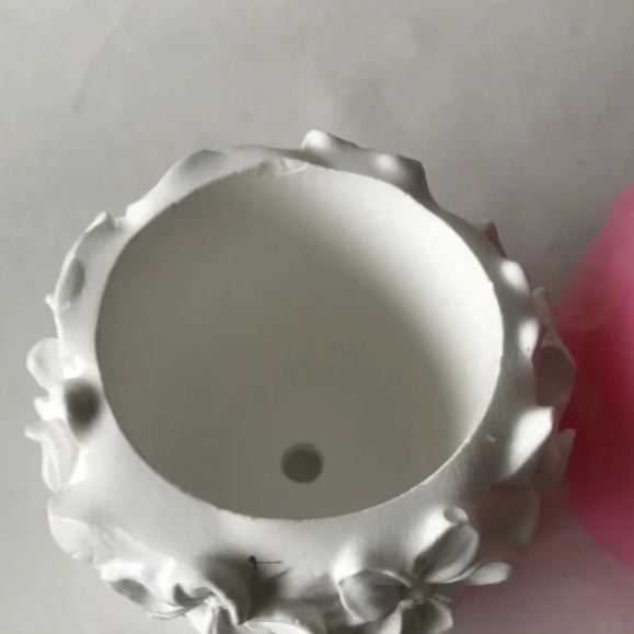 Viso Donna con Corona di Fiori. Stampo in silicone anche per Candele