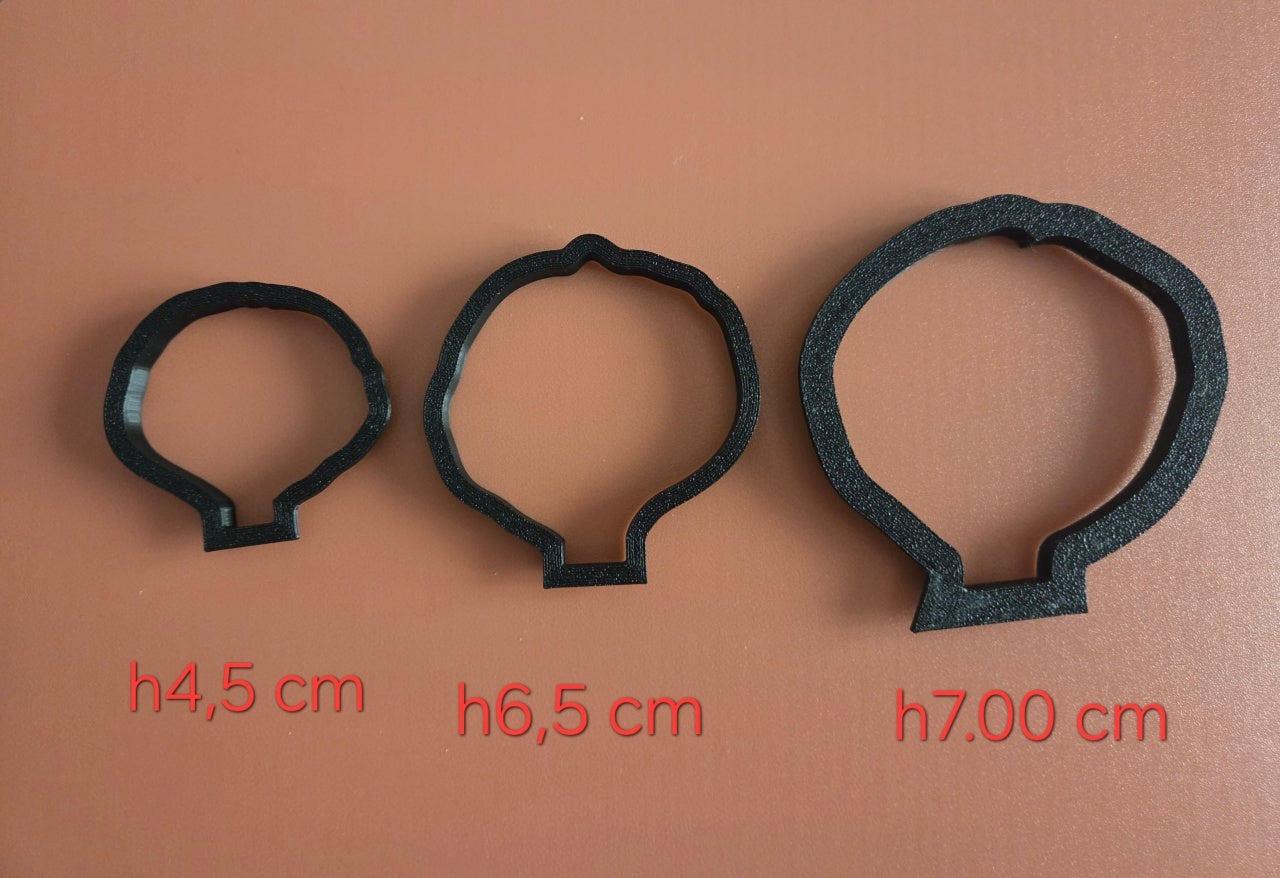 Fiore di Loto in Cera d'Api realizzato a mano. Set di 3 Stampi Cutter