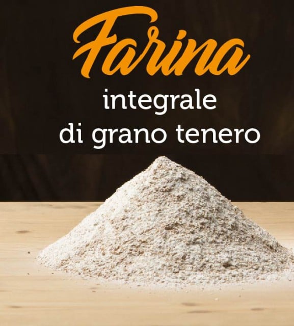 Farina Integrale TIPO S. W 390. Per Lievitati.Dallagiovanna