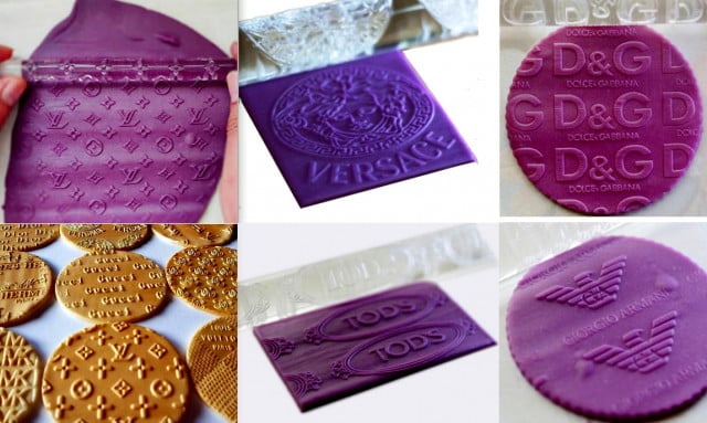 Giorgio Armani Griffe. Mattarello Acrilico per decorazione