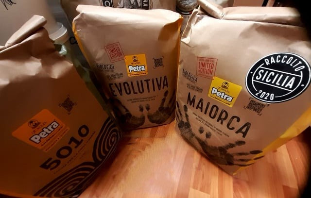 PETRA MAIORCA 0202. Farina Integrale Grano Tenero Biologico Siciliano