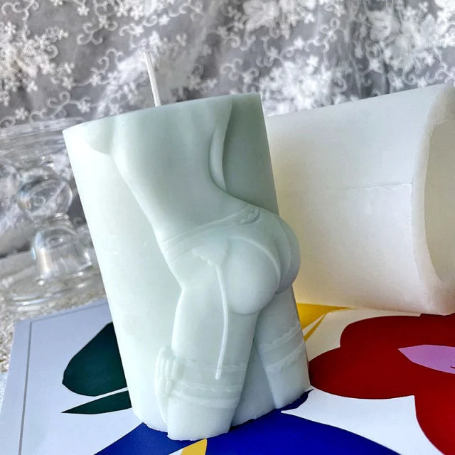 Ragazza in Lingerie Sexy. Stampo in silicone anche per Candele