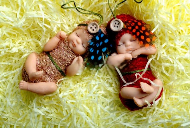 Neonato gomiti in alto. Stampo in silicone anche per Candele